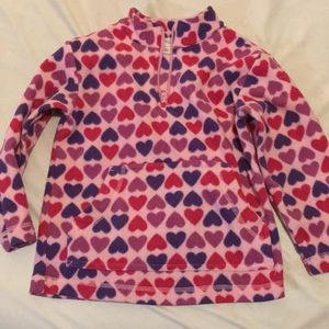 Fleece girls sweater